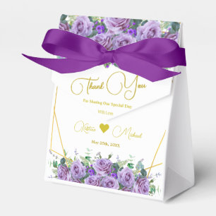 Ballotins Élégant Lavender Fleur sauvage personnalisé
