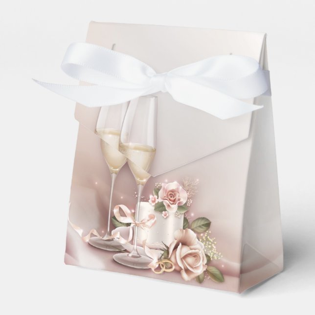 Ballotins Élégant Mariage Champagne (Verso)