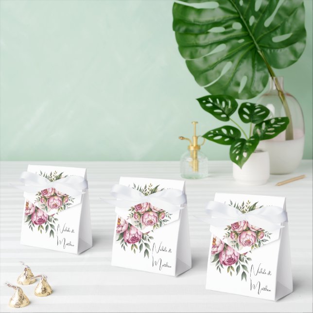 Ballotins Élégant Mariage d'arrangement floral Peony (Multiple)