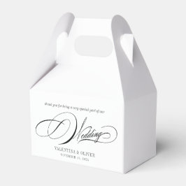 Ballotins Élégant Mariage de calligraphie