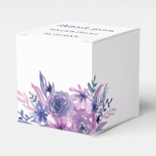 Ballotins Élégant Mariage de fleurs violettes