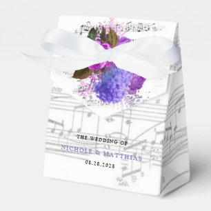 Ballotins Élégant Mariage musical floral