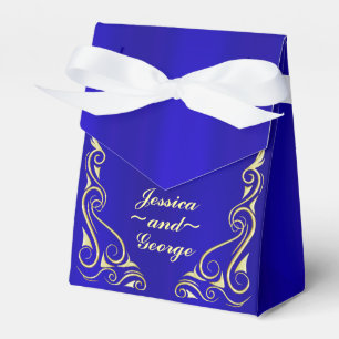 Ballotins Élégant Mariage royal royal et royal bleu