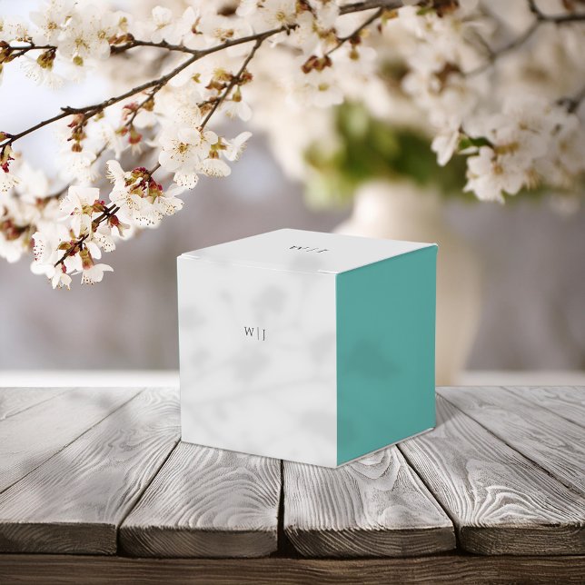 Ballotins Elégant minimaliste mariage Favoriser Box (Créateur téléchargé)