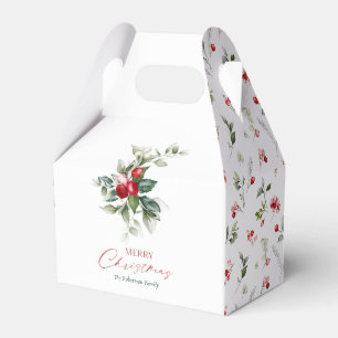 Ballotins Élégant Noël Holly