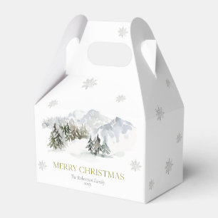 Ballotins Élégant Noël Montagne Hiver