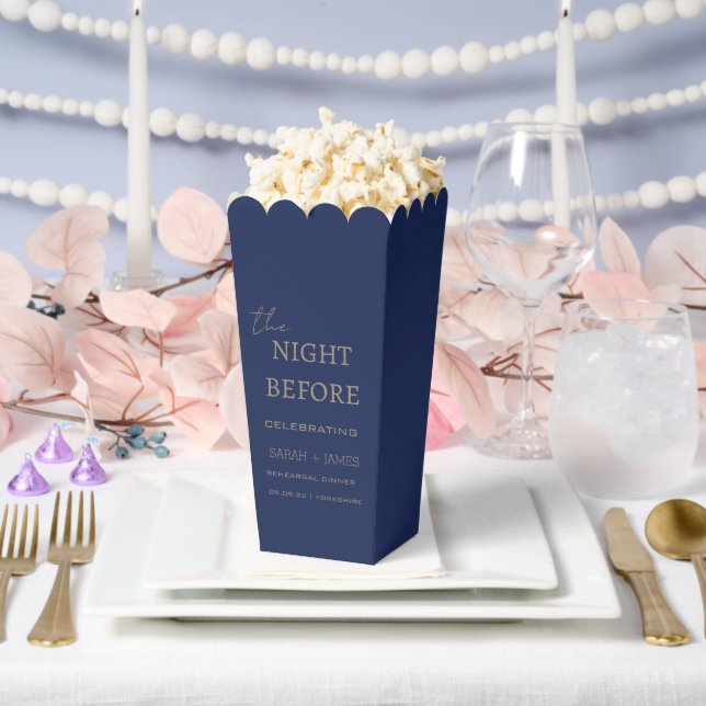 Ballotins Élégant Nuit de la Veille de la Répétition de Dîne (Mariage)