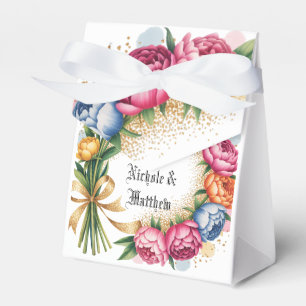Ballotins Elégant Peony Bouquet Mariage Parties scintillant 