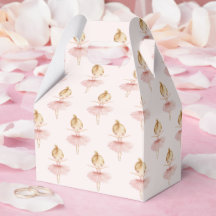 Elegant Pink Girl Ballerina Birthday Party