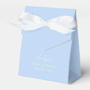 Ballotins Élégant shower de mariage bleu et blanc