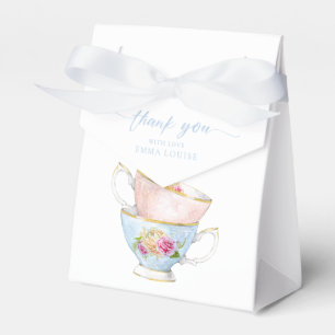 Ballotins Elégant Thé Fleur Pour Deux Brunch Merci