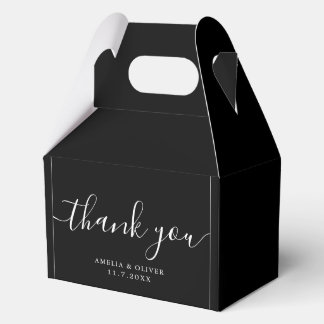 Ballotins Elegant Timeless Wedding Thank You | Personalized