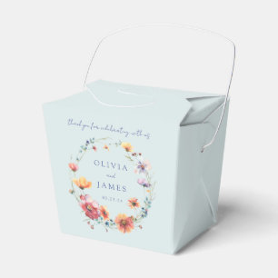Ballotins Élégante couronne Fleur sauvage été mariage Favor 