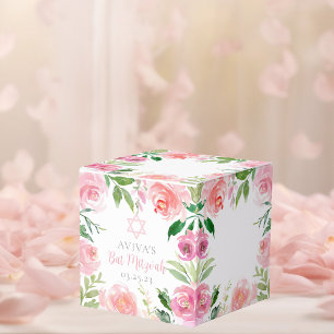 Ballotins Élégante Fête de Bat Mitzvah sur mesure Fleurs Ros