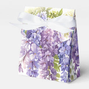 Ballotins Elégante glycine d'aquarelle bleu violet doux