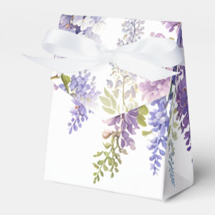 Ballotins Elégante glycine violette d'aquarelle violet fleur