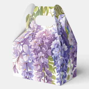 Ballotins Elégante glycine violette d'aquarelle violet fleur
