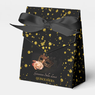 Ballotins Elégante mascarade et Rose blanche