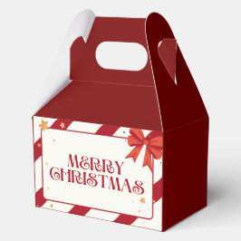 Ballotins Élégante, simple boîte cadeau de Noël de Noël, pou