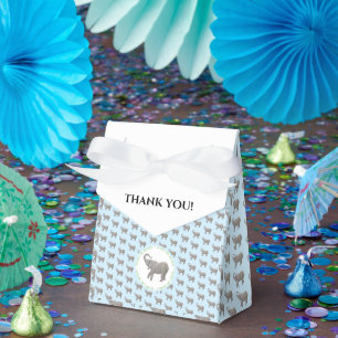 Ballotins Élémentaire éléphant bleu clair Anniversaire