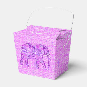 Ballotins Éléphale tourbillon fractal - violet et orchidée