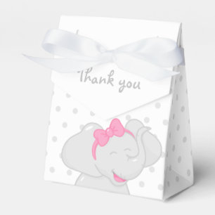 Ballotins Eléphant Baby shower fille 💗 🐘