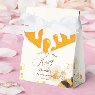 Ballotins Elle a trouvé sa douche de mariée abeille miel