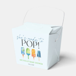 Ballotins Elle est prête à pop ! Baby shower Popsicle