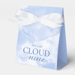 Ballotins Elle est sur le nuage neuf Merci bleu