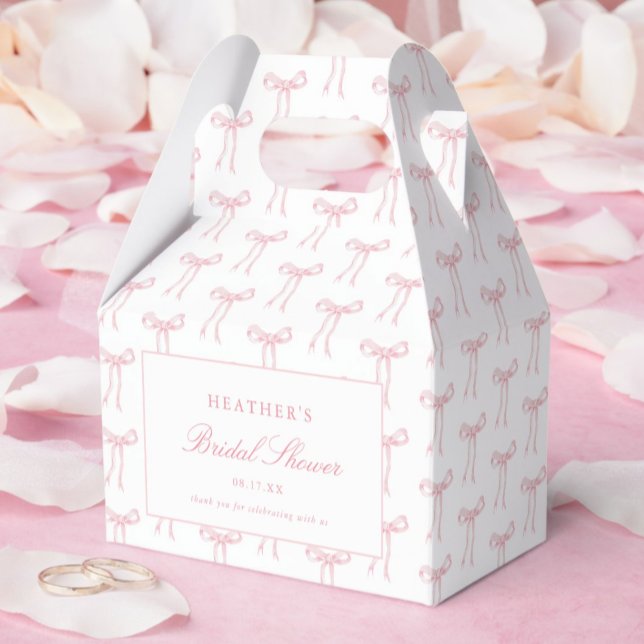 Ballotins Elle noue les faveurs de la Fête des mariées rose  (Créateur téléchargé)