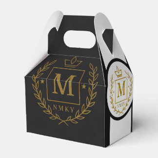 Ballotins "Emblème Royal NMKY – Monogramme M Dessin de Crête
