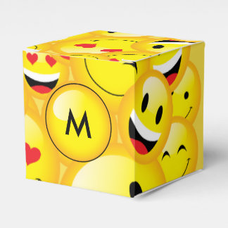Ballotins Emoticon Jaune du parti Emoji - Modèle de visage
