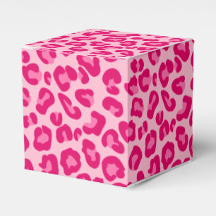 Ballotins Empreinte de léopard, Pastel Pink, Hot Pink et Fuc