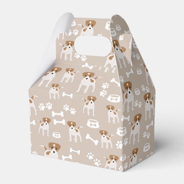Ballotins Empreinte de patte de chiot de chien mignon Motif (Verso)