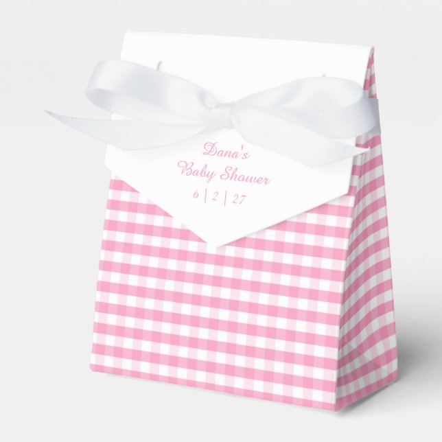 Ballotins En vichy rose et blanc (Verso)