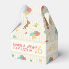 Ballotins Enfants Ballons d'anniversaire Teddy Bear Age