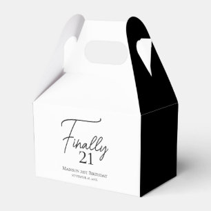 Ballotins Enfin 21 Noir & Blanc 21e anniversaire