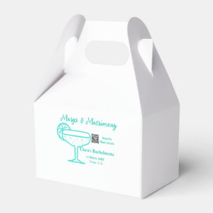 Ballotins enterrement de vie de jeune fille Turquoise Margs