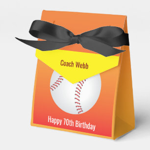 Ballotins Entraîneur de baseball sur mesure 70e anniversaire
