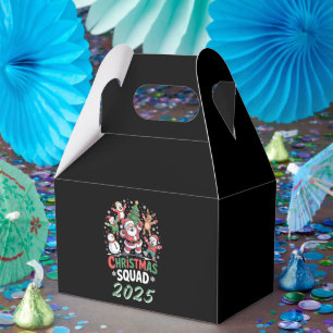 Ballotins Équipe de Noël personnalisée Famille Santa 2025