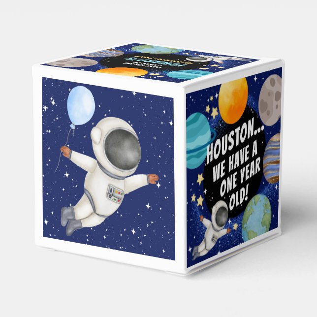 Ballotins Espace extra-atmosphérique 1er anniversaire Merci (Arrière)