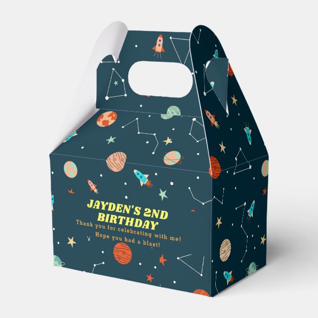 Ballotins Espace extra-atmosphérique Rockets Planètes Merci  (Verso)