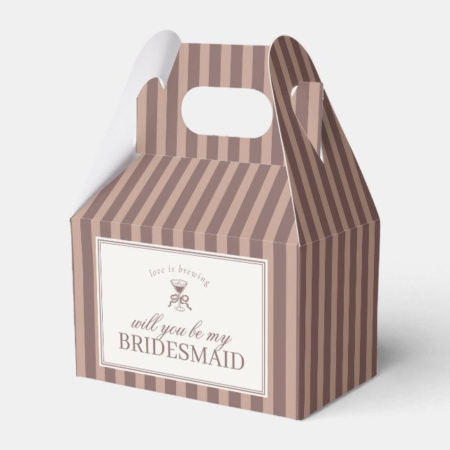 Ballotins Espresso Martini Bridesmaid Proposal Box (Verso)
