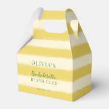 Été jaune et vert pour une future mariée