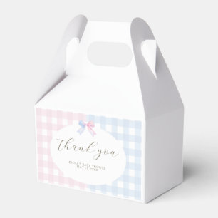 Ballotins Étiquette de baby shower Ballotin bleu ou rose