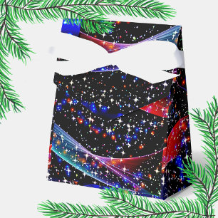 Ballotins Étoiles de montage, Bleu, Rouge rose Gossmer Ribbo