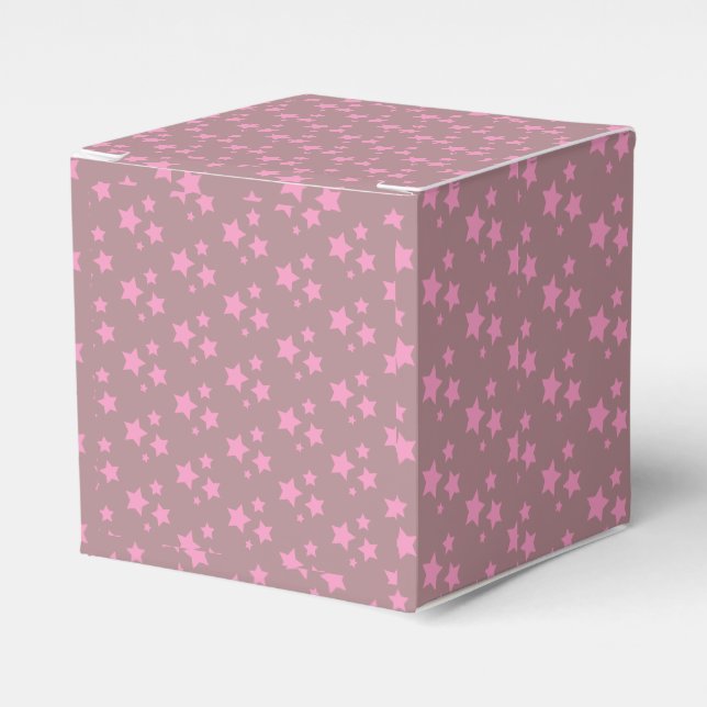 Ballotins Étoiles roses Design moderne Cups en papier (Verso)