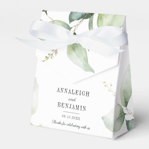Ballotins Eucalyptus Aquarelle Verdure Mariage Merci