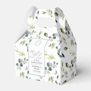 Ballotins Eucalyptus Green Hangover Kit Bridal GroomParty