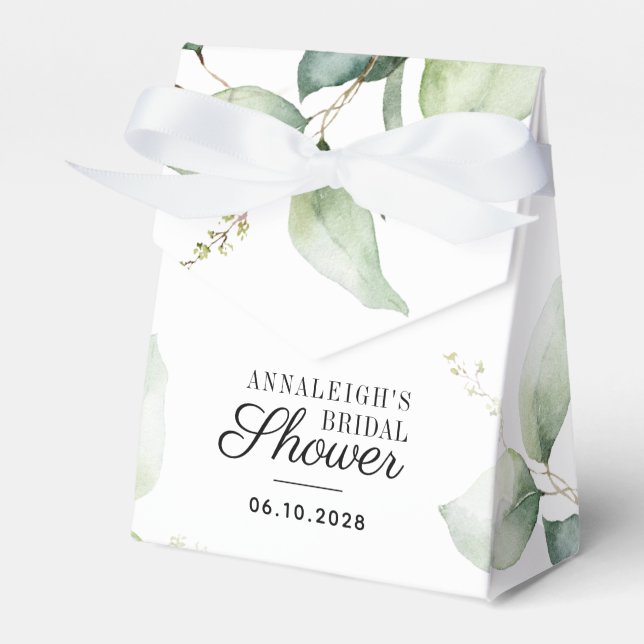 Ballotins Eucalyptus Greenery Botanical Baby Shower (Verso)